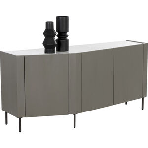 Simmons 56 X 19 inch Grey / Black Sideboard